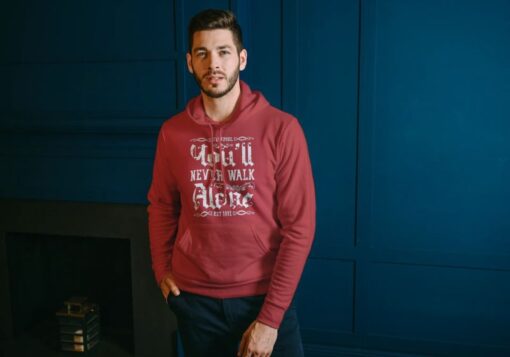 Liverpool YNWA mikina s kapucí