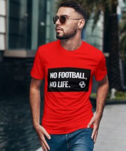 no football panske tricko cervene
