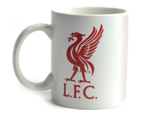 Hrnek Liverpool s klubovým znakem bílý