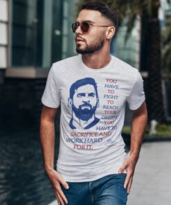 messi motto panske tricko sede