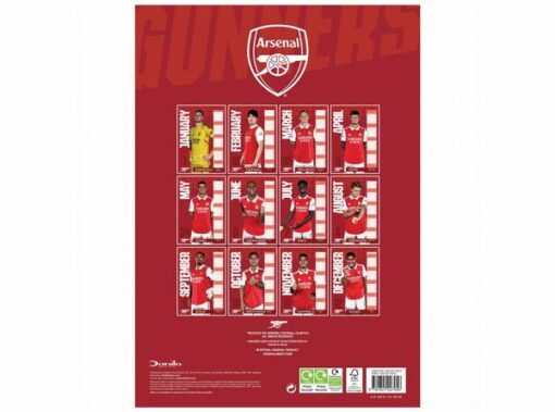 Kalendář Arsenal 2023 A3 - Image 2