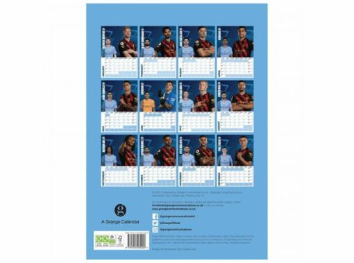 Kalendář Manchester City 2023 A3 - Image 3
