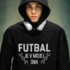 futbal dna panska mikina cierna