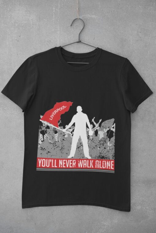 Tričko Liverpool YNWA s vlajkou