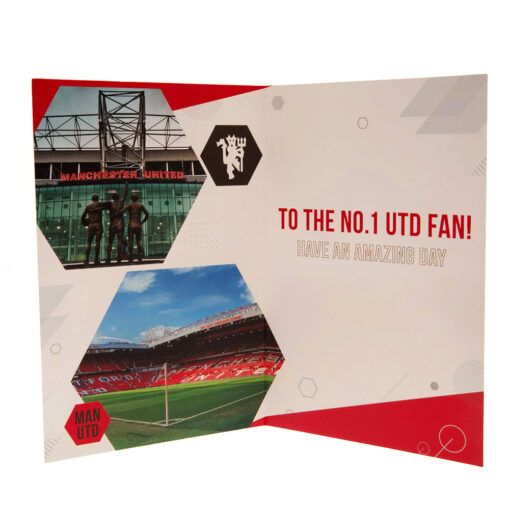 Narozeninové přání Manchester United se samolepkami - Image 2