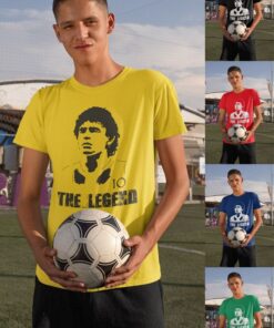 tricko maradona legend detske