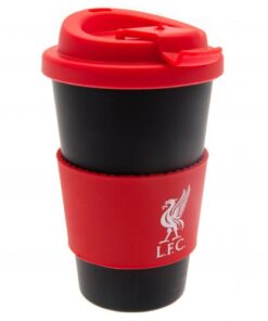 Cestovny hrncek Liverpool cerveny 2