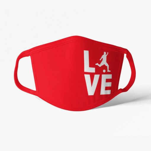 Fotbalová rouška Love - Image 4