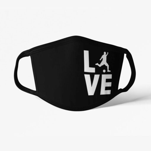 Fotbalová rouška Love - Image 2