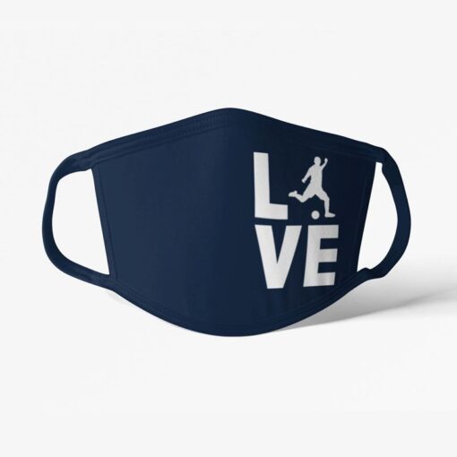 Fotbalová rouška Love - Image 3