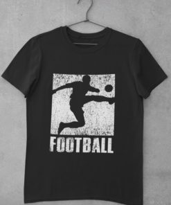 Futbalove tricko Football cierne
