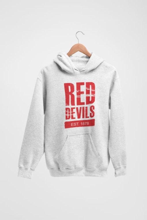 Manchester United Red Devils 1878 mikina s kapucí