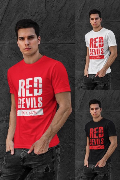 Tričko Manchester United Red Devils 1878 - Image 4