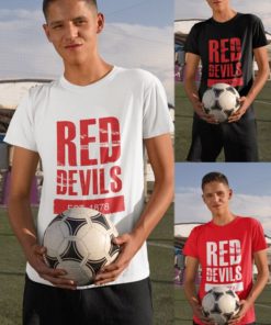 Tricko Manchester United Red Devils 1878 teen