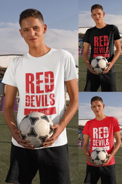 Tričko Manchester United Red Devils 1878 - Image 5