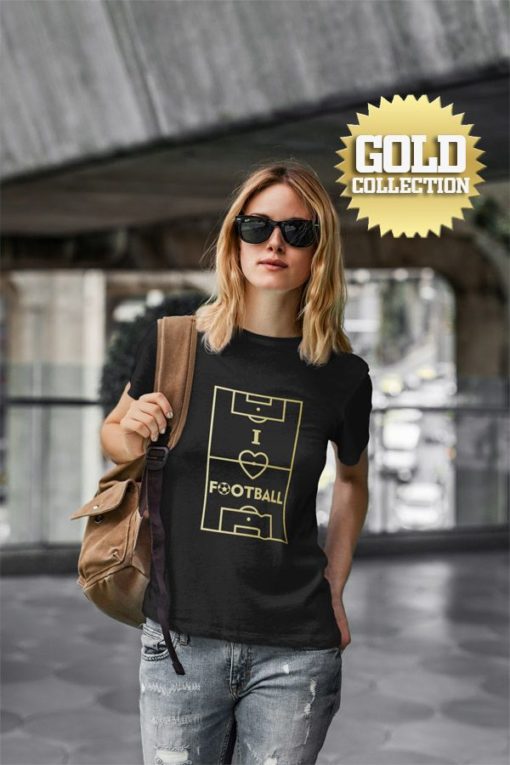 Tričko I Love Football GOLD COLLECTION - Image 4