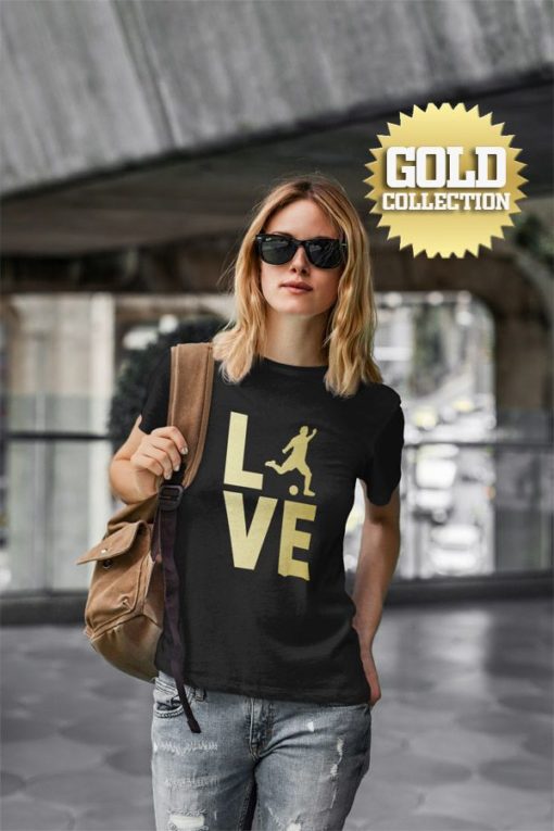Fotbalové tričko Love GOLD COLLECTION - Image 4