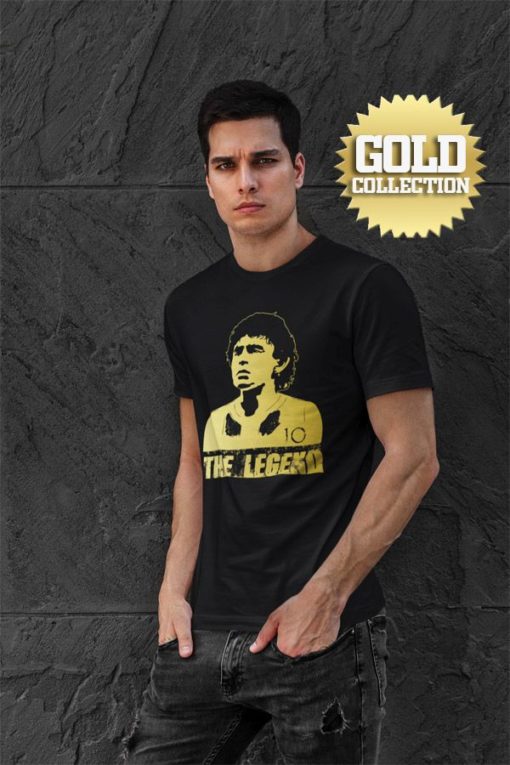 Tričko Maradona Legend GOLD COLLECTION - Image 2