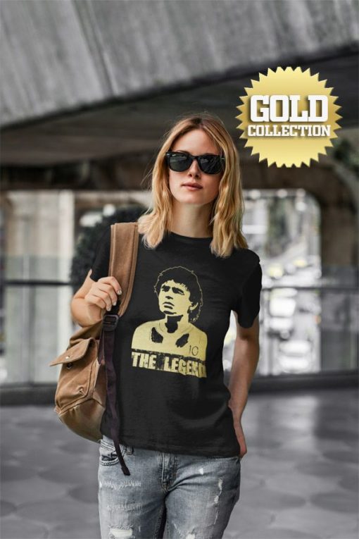 Tričko Maradona Legend GOLD COLLECTION - Image 3