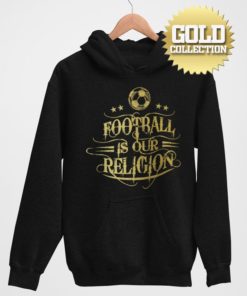 Mikina Fotbal je naše náboženství GOLD COLLECTION