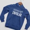 mikina futbalovy zavislak modra