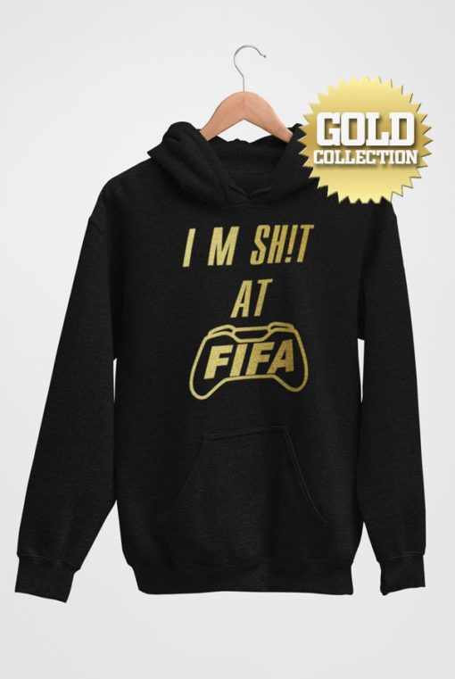 Fotbalová mikina FIFA I am S**t GOLD COLLECTION