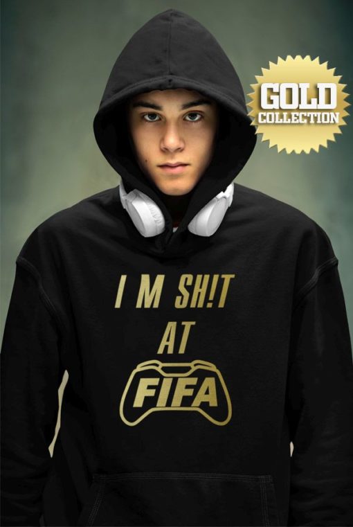 Fotbalová mikina FIFA I am S**t GOLD COLLECTION - Image 2