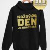 mikina kazdy den gold
