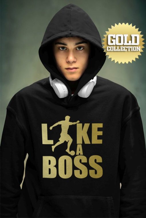 Fotbalová mikina Like A Boss GOLD COLLECTION - Image 3
