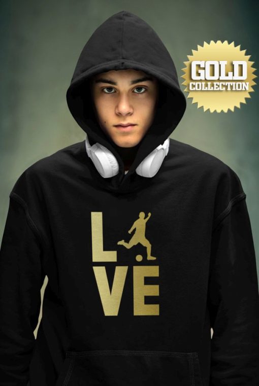Fotbalová mikina Love GOLD COLLECTION - Image 2