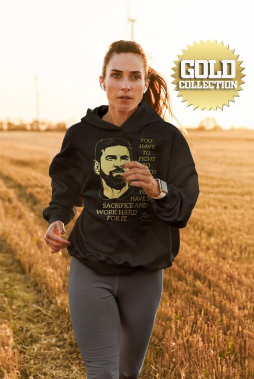 Messiho mikina s mottem GOLD COLLECTION - Image 3