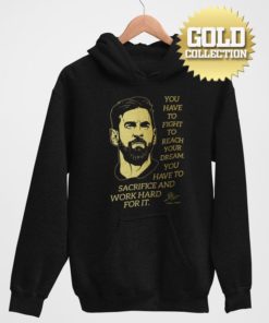 Messiho mikina s mottem GOLD COLLECTION