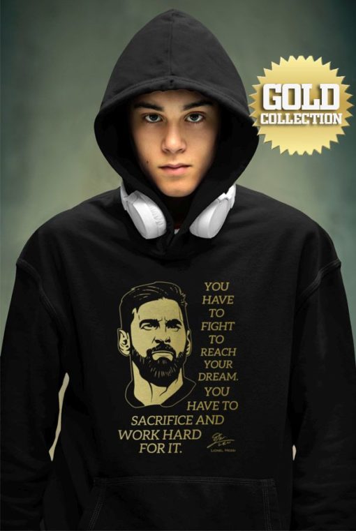 Messiho mikina s mottem GOLD COLLECTION - Image 2