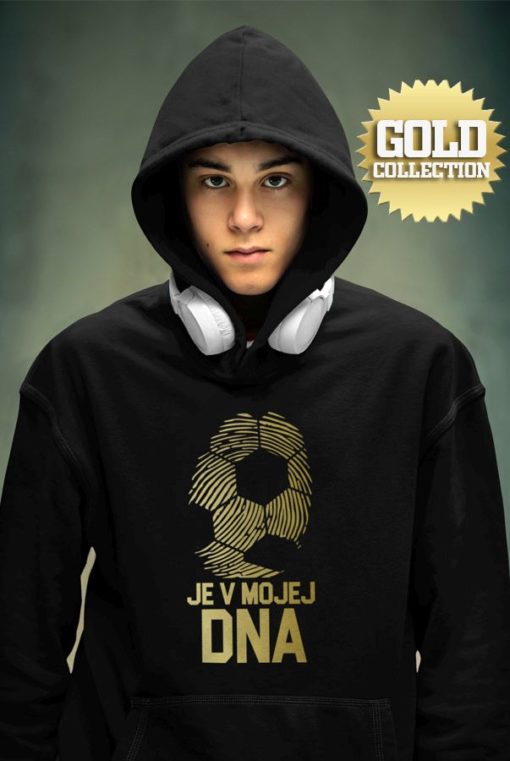 Fotbalová mikina Fotbal je v mé DNA II GOLD COLLECTION - Image 2