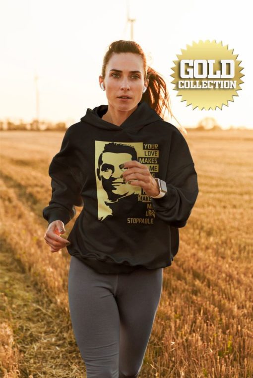 Mikina Ronaldo s mottem GOLD COLLECTION - Image 4