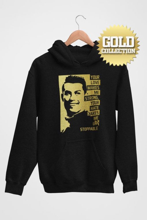 Mikina Ronaldo s mottem GOLD COLLECTION