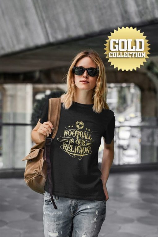 Tričko Fotbal je naše náboženství GOLD COLLECTION - Image 4