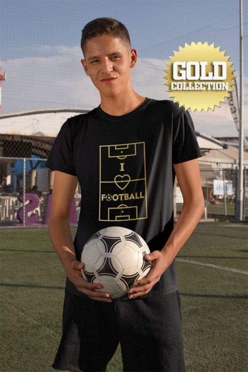 Tričko I Love Football GOLD COLLECTION - Image 2