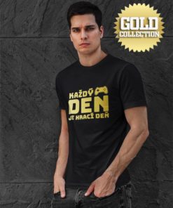 tricko kazdy den je hraci den gold 1