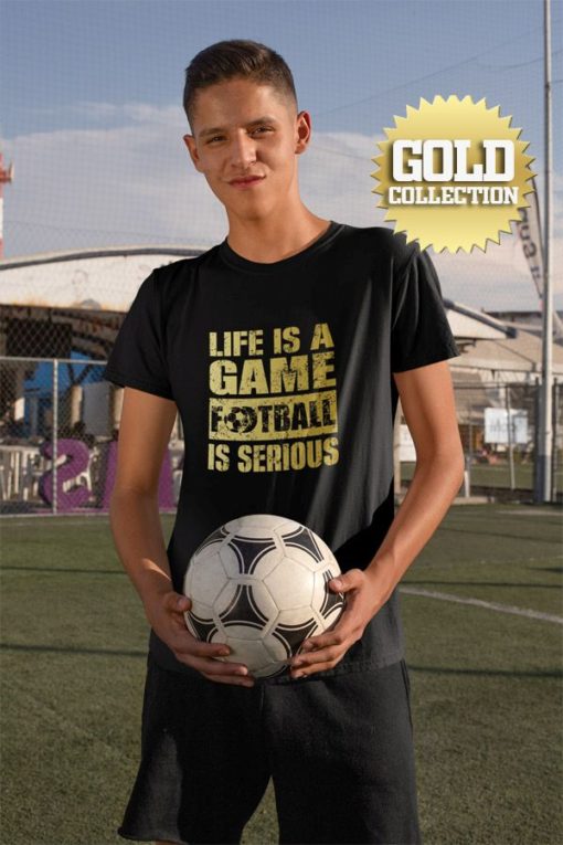 Tričko Football Is Serious GOLD COLLECTION - Image 3