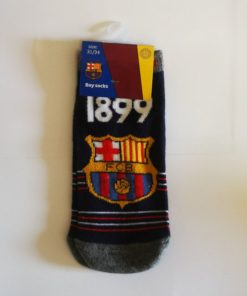 Detske ponozky FC Barcelona sede logo