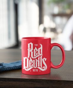 Hrncek Manchester United Red Devils cervena farba