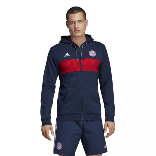 Mikina Bayern Adidas Performance modro-červená - Image 2
