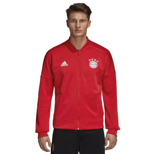 Mikina Bayern Adidas ZNE červená s logem - Image 3