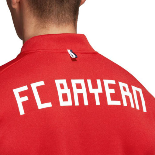 Mikina Bayern Adidas ZNE červená s logem - Image 2