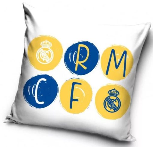 Povlak na polštář Real Madrid žluto-modrý