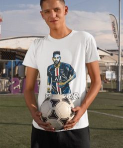 Tricko Neymar PSG svetlosive
