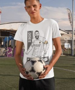 Tricko Ramos Real Madrid biele chlapcenske