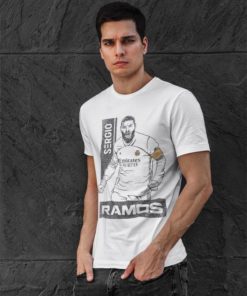 Tricko Ramos Real Madrid biele panske