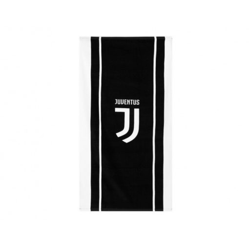 Ručník Juventus s logem černý 70x140cm